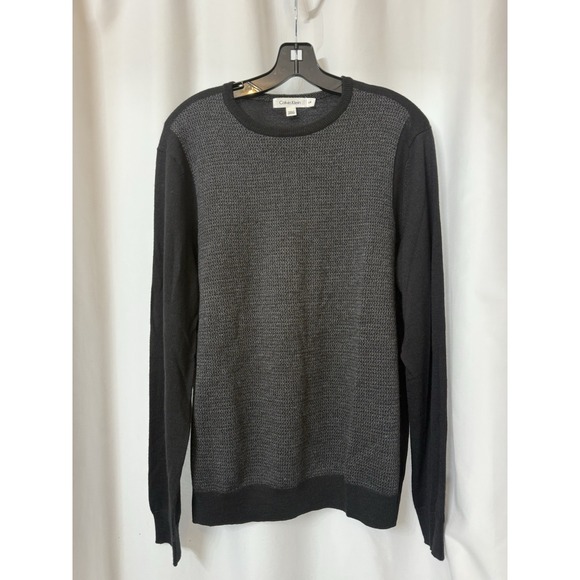 Calvin Klein Other - Calvin Klein Sweater Men Large Cotton Blend Knit Long Sleeve J70‎
